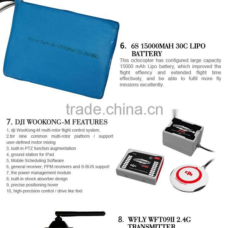 HIGH QUALITY Royalplay Drone Octocopter i1000 Octocopter for Aerial Photography