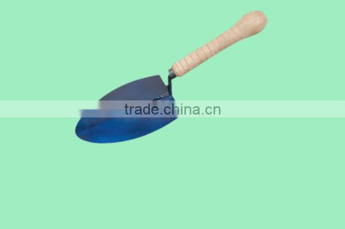 good quality of bricklayer trowel with wooden handle 10" -301