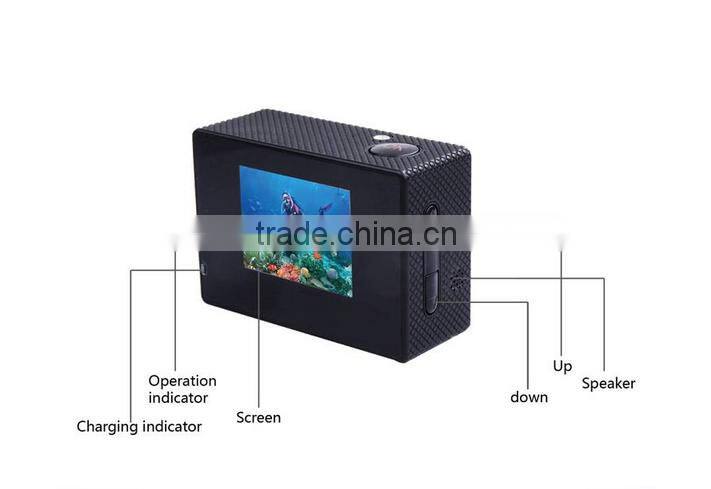 SJ4000 Waterproof Action Sport Camera 1080PUltra HDRechargeable Sports Camera Built-in Wifi