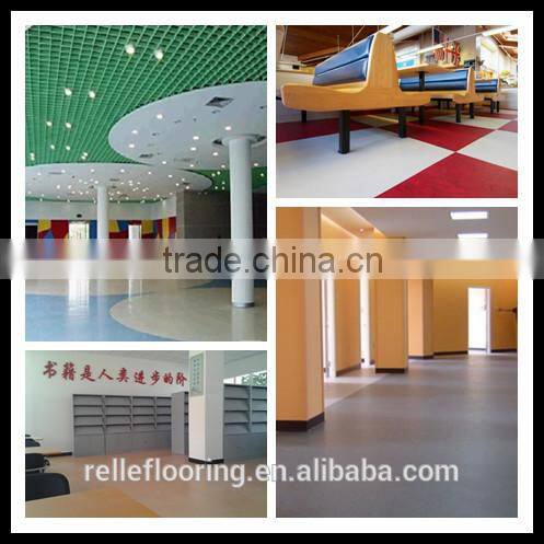 vinyl linoleum floor roll with special covering