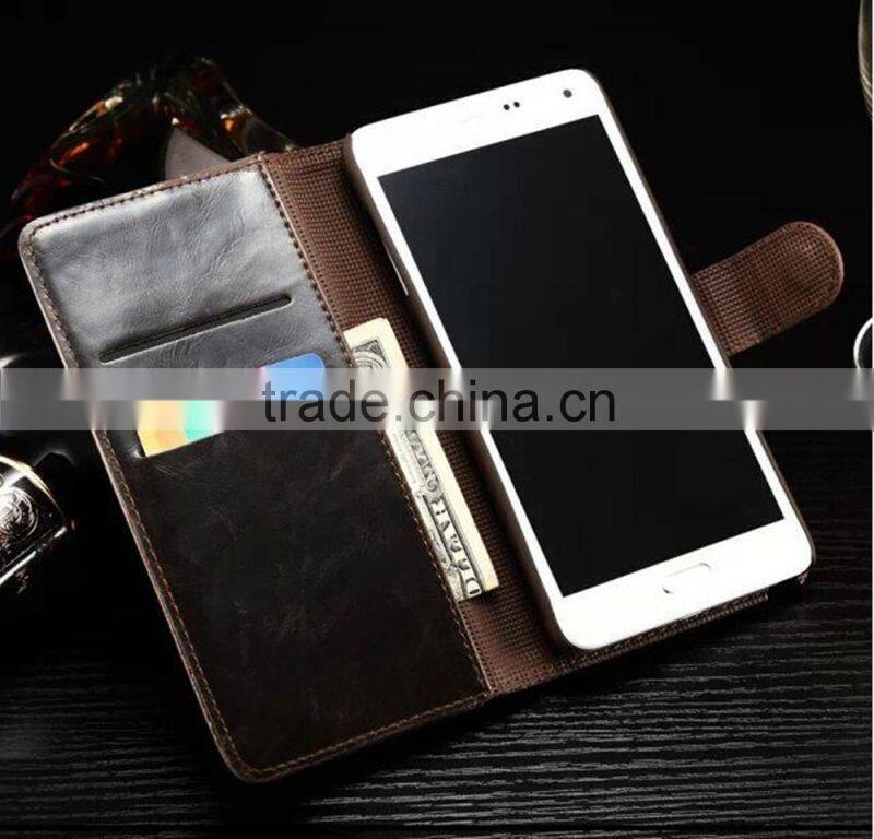 For Samsung Galaxy Note 5 wallet leather case with stand