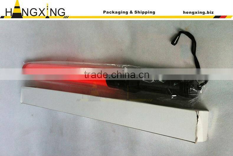 RB06 pvc lens traffic wand baton double colors
