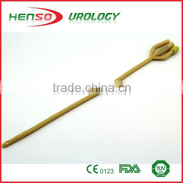 Three way (3 way) Standard Latex Foley Catheter