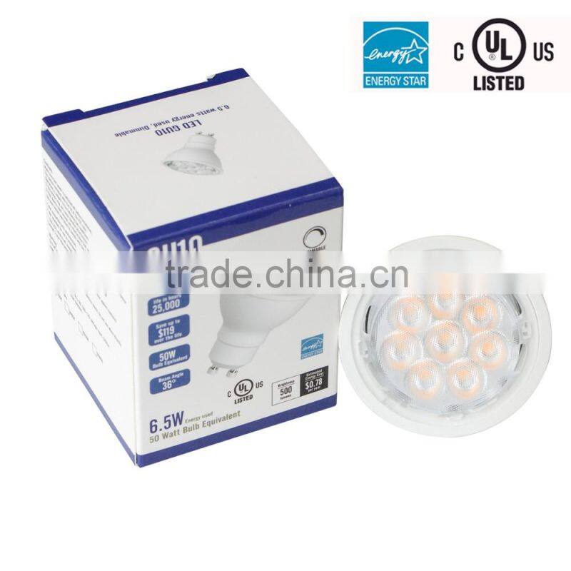 WestDeer 6.5-Watt Dimmable LED bulb MR16 High Power 50W Equivalent