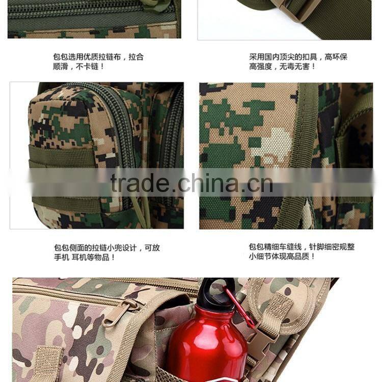 Outdoor travelling bag 800D army camouflage camera shoulder bag