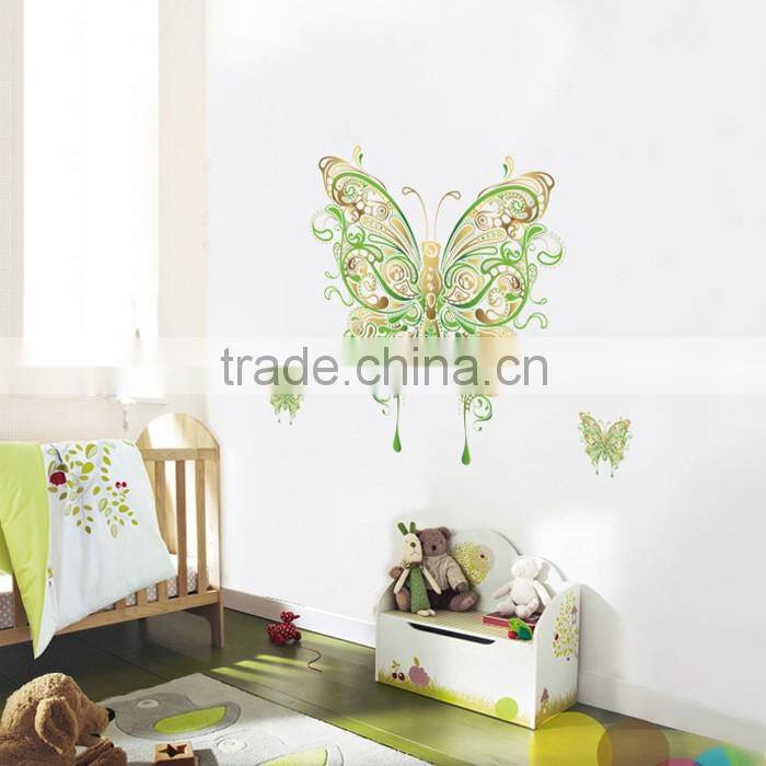 Eco-friendly Self Adhesive Butterfly Wall Stickers Art Decor Decals