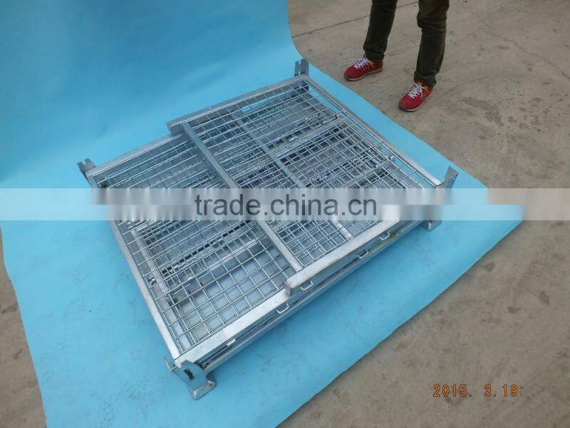Storage recovery does not pollute the environment Stacking steel warehouse storage cage