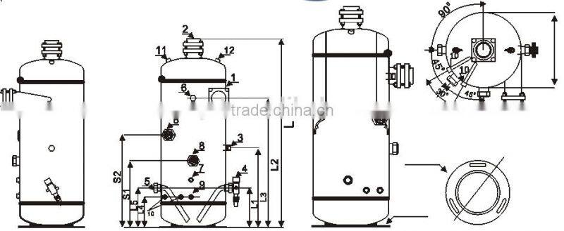 RESOUR Screw Compressor Oil Separator