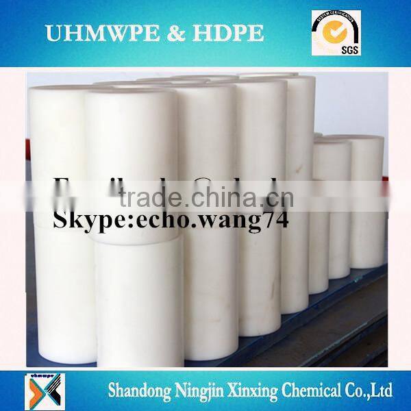High Extrusion HDPE rods/UHMWPE/HDPE Plastic Black Rod/Solid UHMWPE Rod