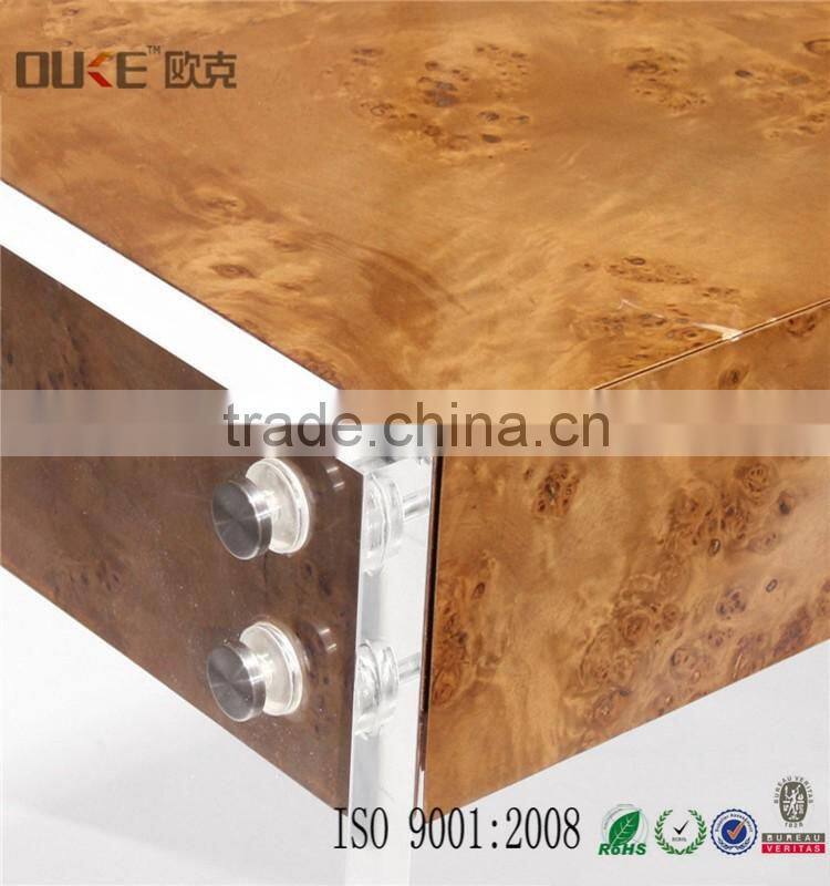 top quality decorative hand made acrylic table
