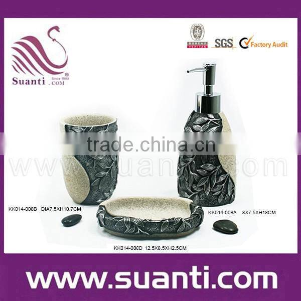 wholesale cheap custom hotel bathroom accessory set China