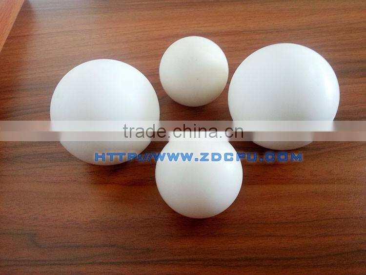 Top selling cheap wear resistant white plastic open balls