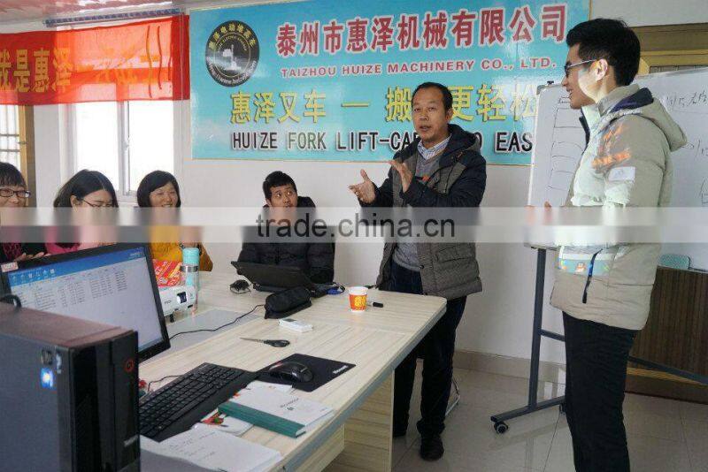 7-Full electric clamping and flipping paper truck made from china huize