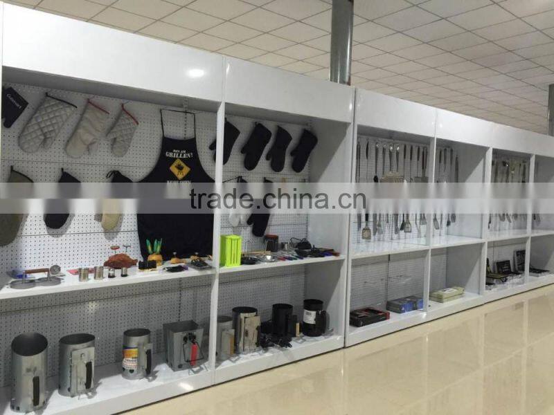 Stainless steel vegetable wok, BBQ cooking basket KY3631AP