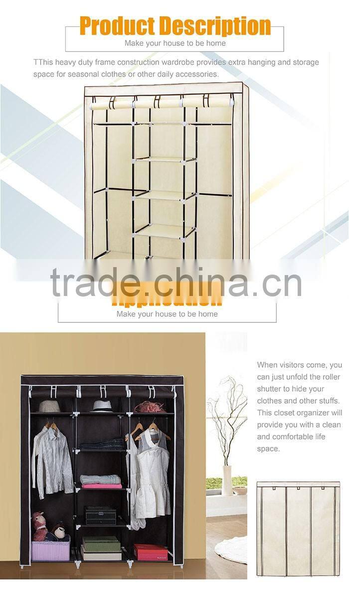 Cheap Collapsible Free standing Wardrobe for Clothes