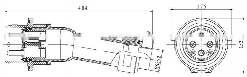 railway rolling stock use IRC-4B type coupler