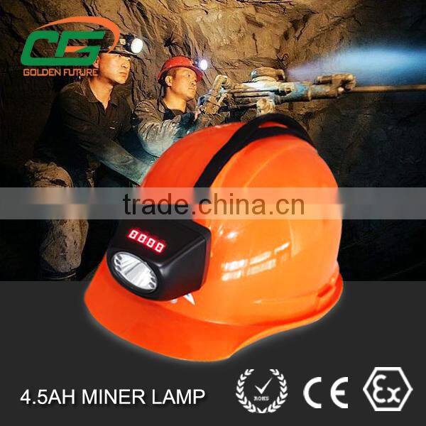 Exia llB T4 underground portable led miner cap lamp