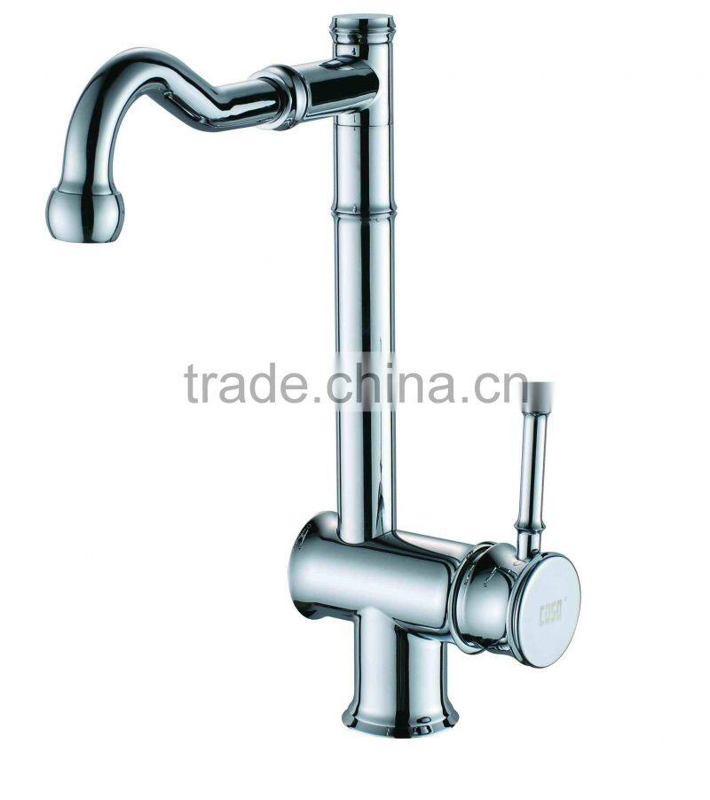 chrome plated bamboo kitchen faucet 13/D6222