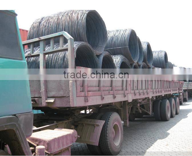 Q215 6.5mm Professional Hot - Rolled Wire Rod With Low Carbon Steel