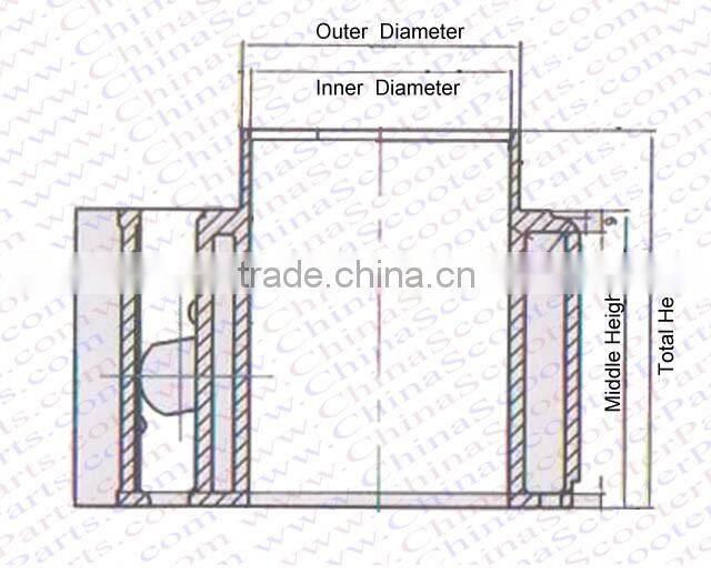87.5mm Cylinder Piston Gasket Kit CFMOTO CF188 LINHAI LH188MR 500 CF500 500CC UTV ATV GO KART Part