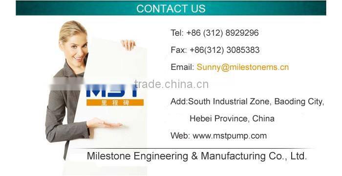 IP58 electric motor centrifugal vertical slurry pump