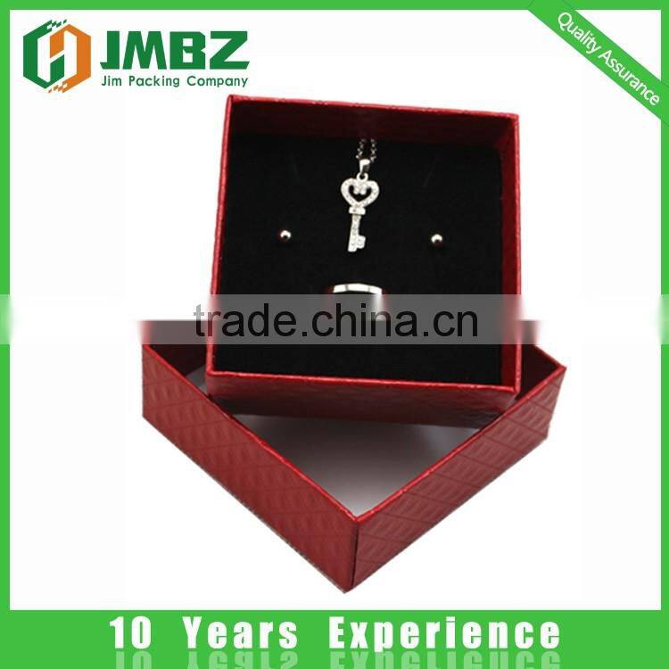 Art paper Jewelry Boxes Material jewellery box for necklace