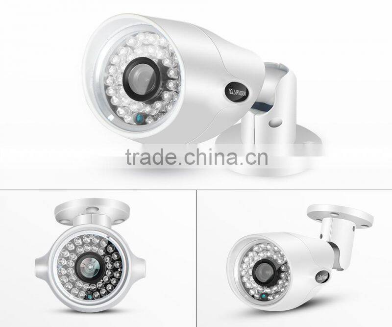 4CH AHD DVR security camera system outdoor 4camera cctv kit