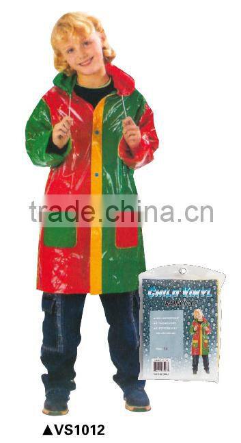 children kid's raincoat