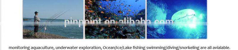 2015 Newest Gadgets IP 68 50M underwater fishing video camera with rechargeable Li-ion battery