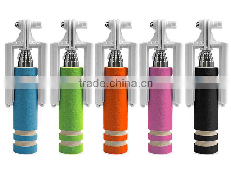 most popular folding aluminum alloy rod Selfie Stick ,Gift giving best choice
