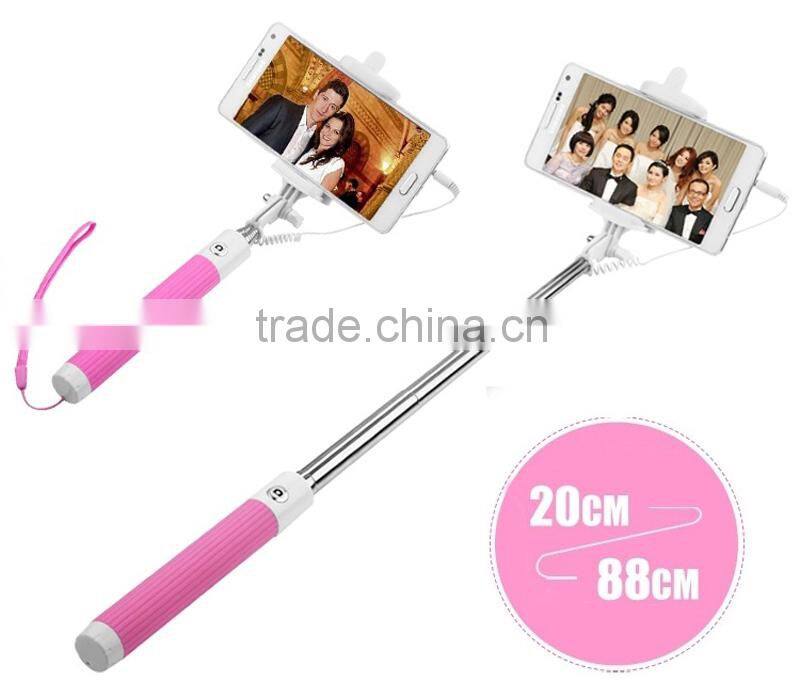 Multifunctional Monopod Selfie Stick Plastic for all smart phone