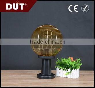 outside use natural green unbreakable acrylic plastic globe lawn light fixture