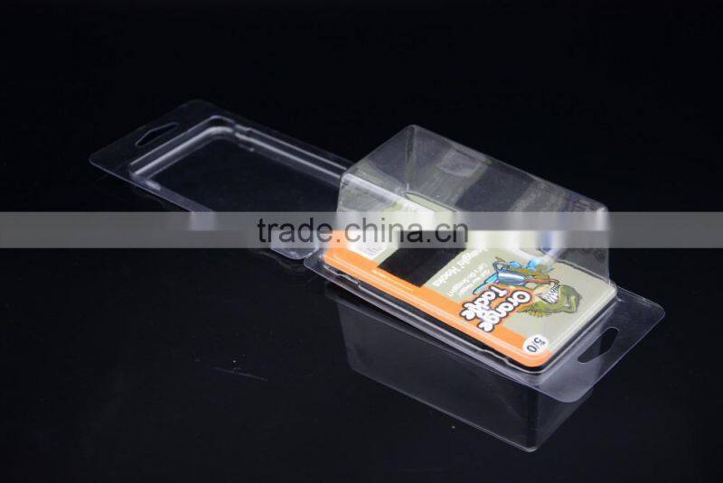plastic double blister card packaging