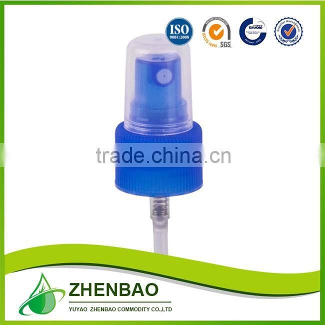 Ribbed closure custom purple transparent mist sprayer perfume 18 410 fine mist sprayer nozzle plastic fine mist sprayer pump