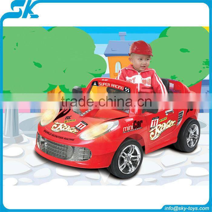 Children brand rc ride on car baby carriage