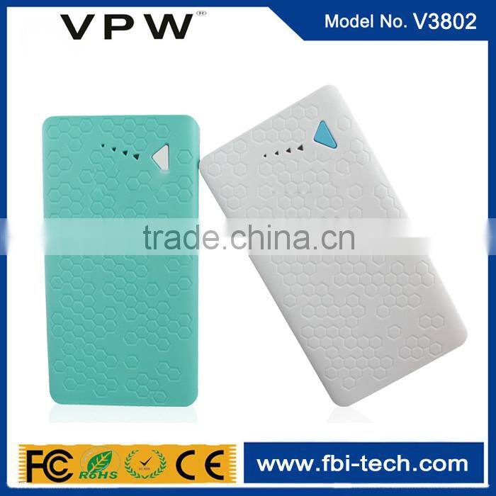 Large Capacity Fast Charging Dual output 8000mah Power Bank