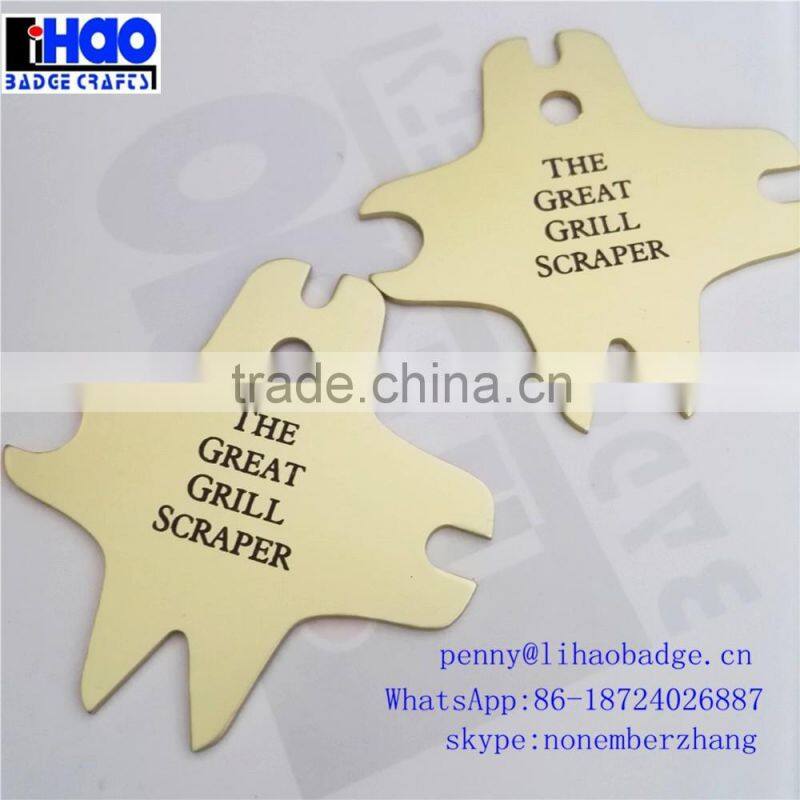 gold bottle opener,Customized Logo Printed Advertising Bottle Opener