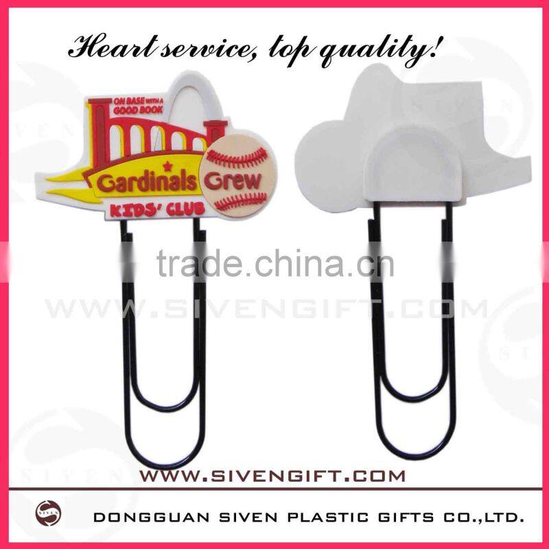 OEM cartoon pvc book marker for promotion gift