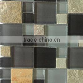 glass stone mosaic wall tile in China