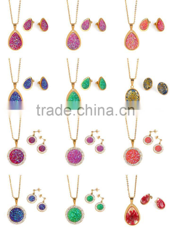 European and American Fashion Jewelry Major Suit Exaggerated Geometric Layer Short Necklace