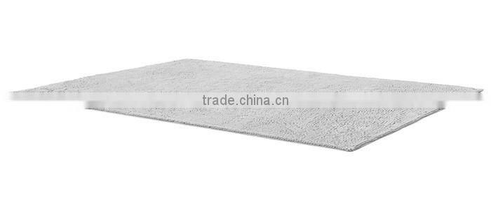 short pile polyester microfiber chenille door carpet