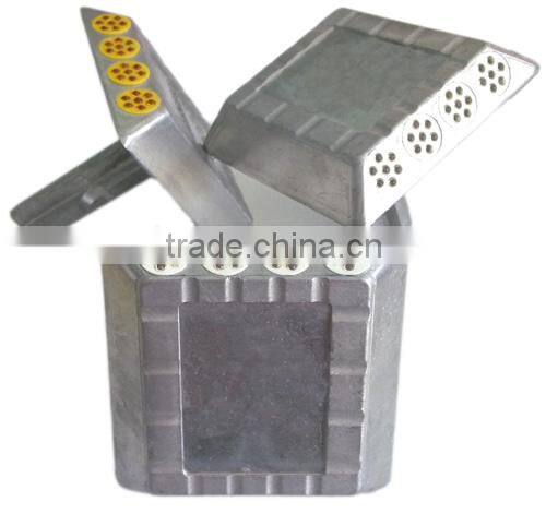 aluminum cat eye road stud/garden/outdoor aluminum road stud/cat eye reflective road stud
