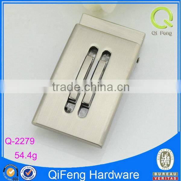 brushed nickle eco friendly metal accessory for garment men belt buckles