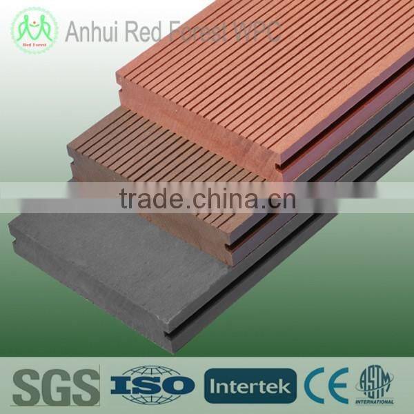 outdoor bamboo plastic decking flooring water proof