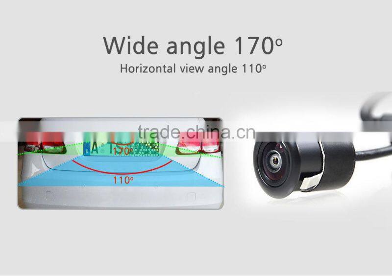 Embedded car reverse camera, high definition