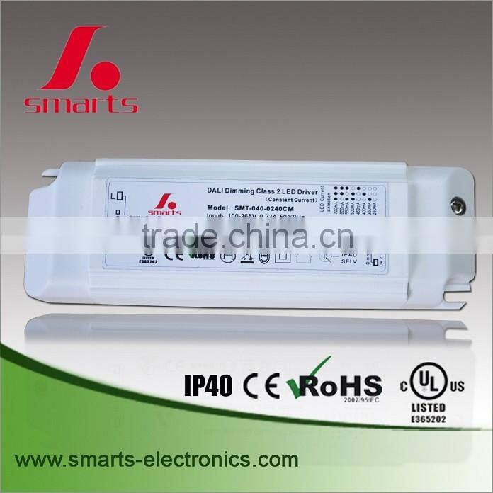constant current led driver IP67 45W UL certificate 900mA DALI dimming led driver LED power supply