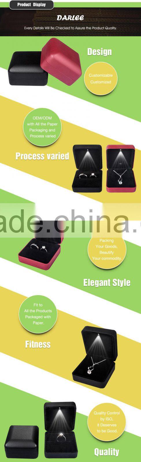 wholesale big lots jewelry box for ring necklace