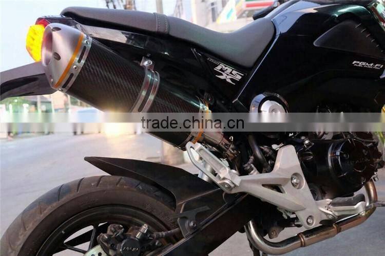 Stainless steel muffler exhaust pipe slip on for scooter
