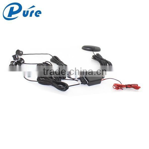 4 Radar Detector Car Parking Sensor Car Reverse Rear Radar System with 4-step Bibi Sound