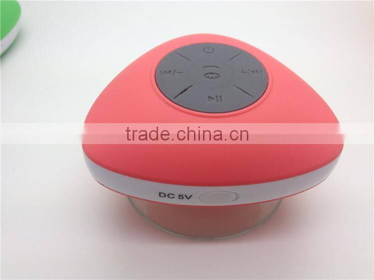 Legoo Bluetooth Shower Speaker Featured with Sucker and Hanger